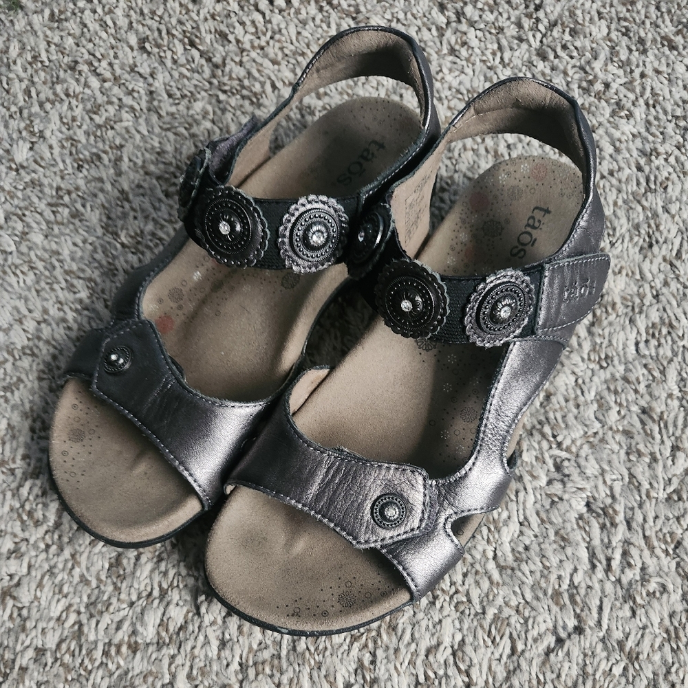 Taos Eden 2 Pewter Silver Size 6